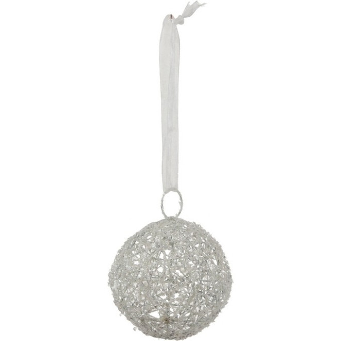 Шар HOUSE OF SEASONS, Ø 10 см, белый 83867